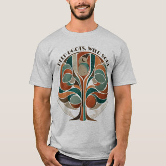 Diepe wortels t-shirt