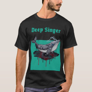 Diepe zanger t-shirt