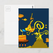 Diepe Zee Birthday 5x7.jpg Briefkaart (Voorkant / Achterkant)