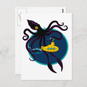 Diepe Zee Briefkaart (Voorkant / Achterkant)