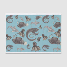 Diepe Zee creaties Tissuepapier