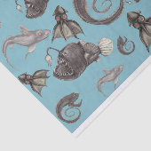 Diepe Zee creaties Tissuepapier (Detail)