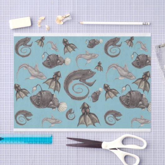 Diepe Zee creaties Tissuepapier (Craft)