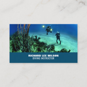 Diepe Zee Divers, Scuba Diving Instructor Visitekaartje