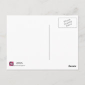 Diepe Zee drijvende harten Briefkaart (Achterkant)