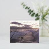 Diepe Zee Gevist Briefkaart (Staand voorkant)