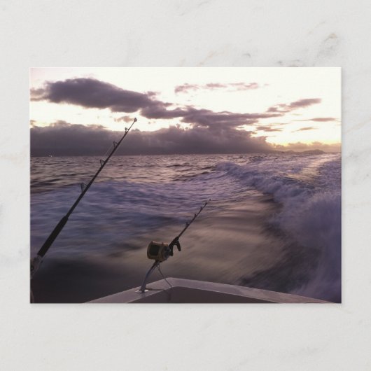 Diepe Zee Gevist Briefkaart (Voorkant)