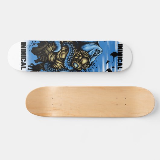 Diepe Zee Mystery Persoonlijk Skateboard (Horizontaal)