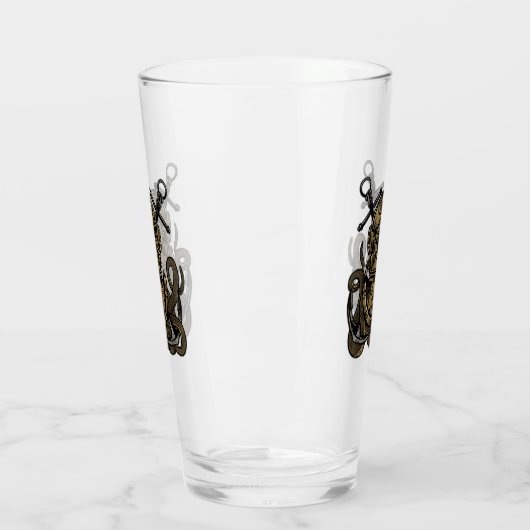 Diepe Zee, Ocean Bell Diver, Octopus, Anchor Glas (Links)