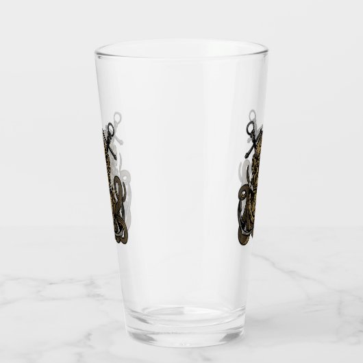 Diepe Zee, Ocean Bell Diver, Octopus, Anchor Glas (Rechts)