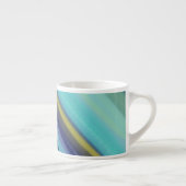 Diepe zee-oceantinten van blauw espresso kop (Rechts)