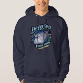 Diepe Zee tonijn - Schildvis - Hoodie (Voorkant)