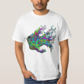 Diepe Zee Vis T-shirt (Voorkant)