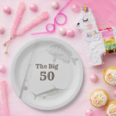 Diepe Zee Vist thema van de Birthday Party Papieren Bordje (Feest)