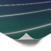 Diepe Zeeen afdrukken Poster (Hoek)