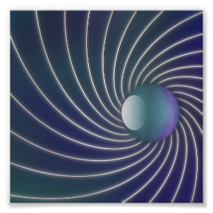 Diepe Zeeen - Spirals Foto afdrukken