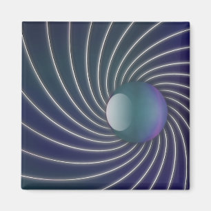 Diepe Zeeen Spirals Magnet