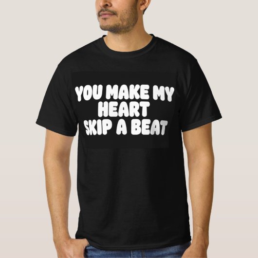 Diepe Zwarte Leegte T-shirt (Voorkant)