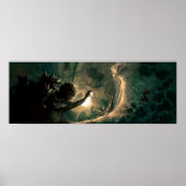 Dieper en dieper in het konijnengat poster (Voorkant)