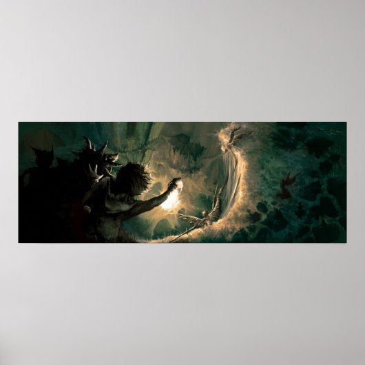 Dieper en dieper in het konijnengat poster (Voorkant)