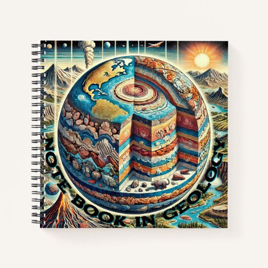 Dieper graven: het Notitieboek van een geoloog (Voorkant)