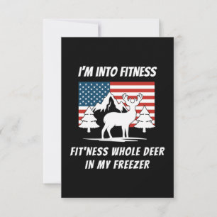 Dieper in mijn vriezer - meer honger bedankkaart