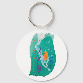 Dieper Sleutelhanger duiken