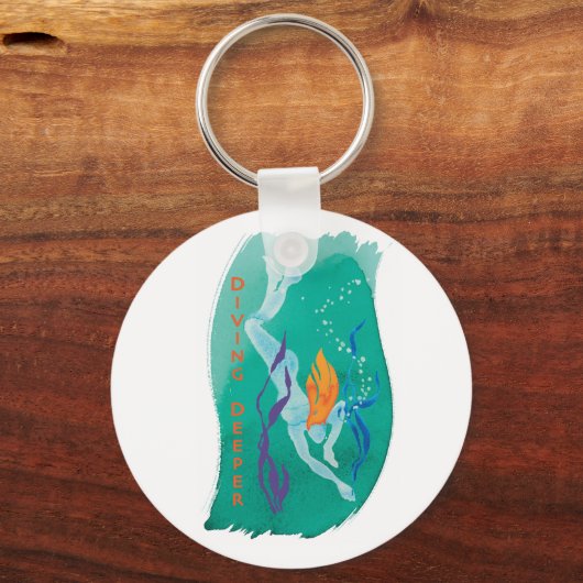 Dieper Sleutelhanger duiken (Voorkant)