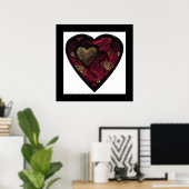 "diepere en diepere"* poster (Thuiskantoor)