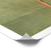 diepere spierstelsel aan de voorzijde van het lich poster (Hoek)