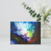 diepere stroom briefkaart (Staand voorkant)