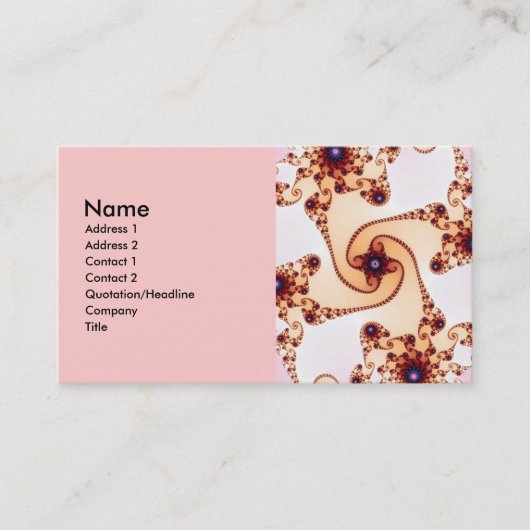 diepere visitekaartje (Voorkant)