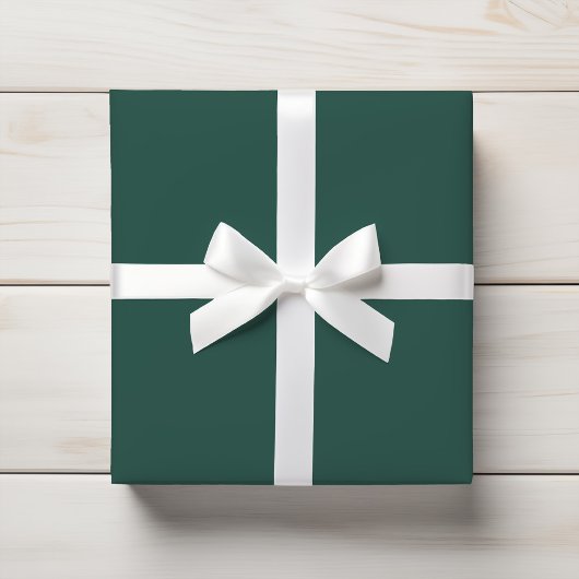 diepgedempt groen zeeschuimvast cadeaupapier