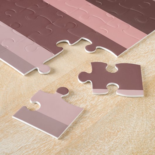 Diepgekleurd Blok Arr Legpuzzel (Zijkant)