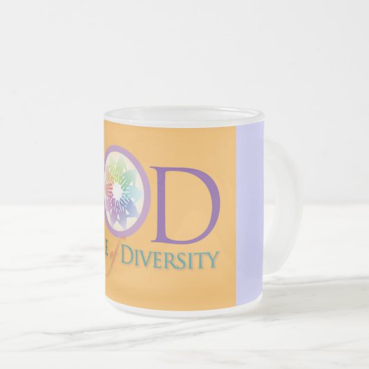 Diepgevroren glazen Mok - Diversiteit (Voorkant rechts)