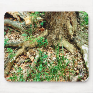 diepgeworteld muismat