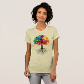 Diepgewortelde levensboom t-shirt (Voorkant volledig)