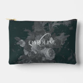 Diepgroen  bloemstilleven stijlvol etui (Voorkant)