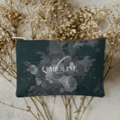 Diepgroen  bloemstilleven stijlvol etui