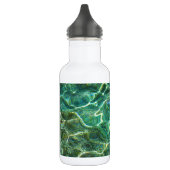 Diepgroene zoete wateren waterfles (Links)