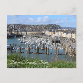 Dieppe Harbour, Normandy, Frankrijk; Briefkaart