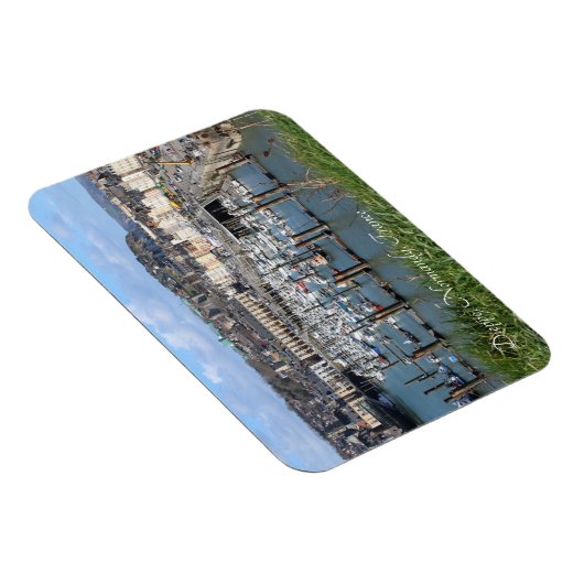 Dieppe Harbour, Normandy, Frankrijk; Magneet (Rechterzijde)