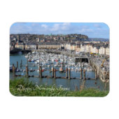 Dieppe Harbour, Normandy, Frankrijk; Magneet (Horizontaal)