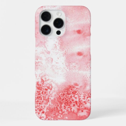 Dieprode Echos iPhone Hoesje (Achterkant)