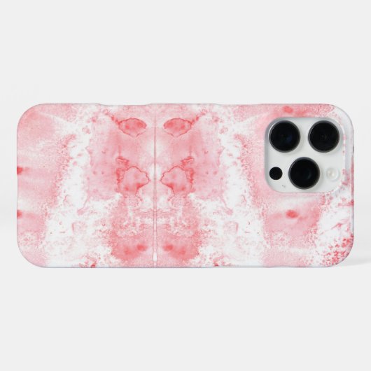 Dieprode Echo's iPhone Hoesje (Achterkant horizontaal)