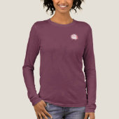 Dieprode Echo's Tri-Blend Shirt (Voorkant)