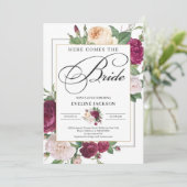 Dieprode kastanjebruine bordeauxrode gouden vrijge kaart (Staand voorkant)