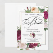 Dieprode kastanjebruine bordeauxrode gouden vrijge kaart (Voorkant / Achterkant)