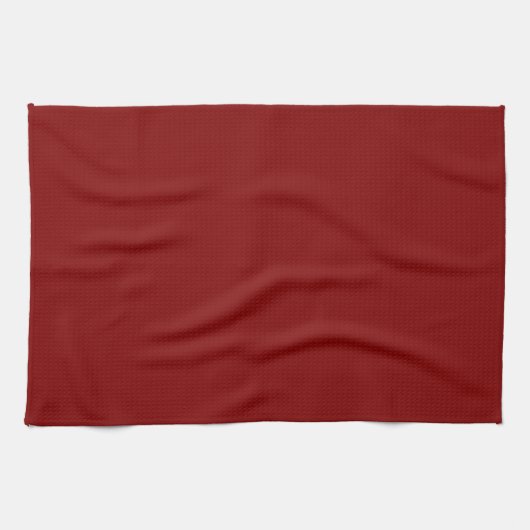 Dieprode Keukenhanddoek (Horizontaal)