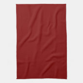 Dieprode Keukenhanddoek (Verticaal)